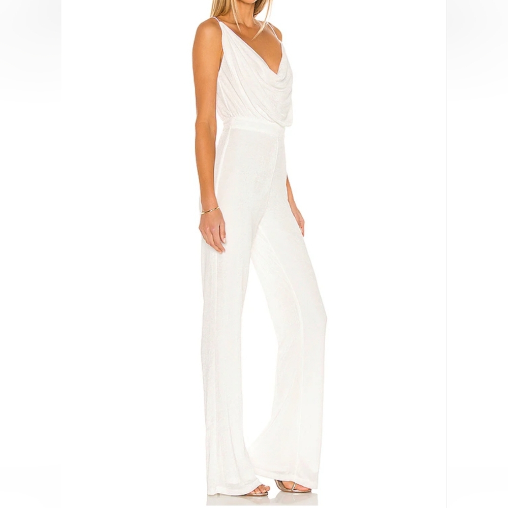 Nwt-Revolve  Misha Moyra pantsuit ivory size 6.